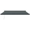 Retractable Awning Anthracite 4.5x3m - Durable & Stylish