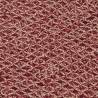 Burgundy Cotton Throw 220x250 cm - Cozy & Stylish