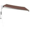 Automatic Retractable Awning Brown 350x250 cm | HipoMarket