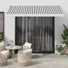  Retractable Awning Anthracite and White 3.5x2.5 m Fabric&Aluminium Colour white and anthracite Size 350 x 250 cm Quantity in Package 1 