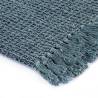 Indigo Blue Cotton Throw 220x250 cm - Soft & Stylish