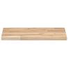 Floating Shelf 40x30cm - Untreated Solid Acacia Wood