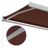 Manual Retractable Awning Burgundy 350x250 cm - Hipomarket