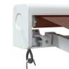 Manual Retractable Awning Brown 350x250 cm - Hipomarket