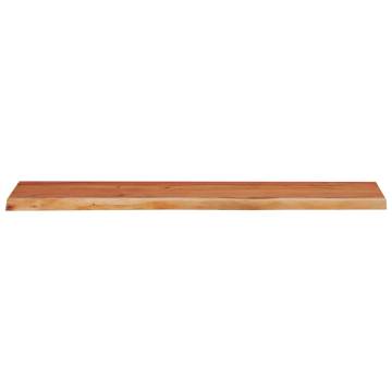 Wall Shelf 110x30x3.8 cm - Solid Acacia Wood Live Edge