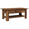 Old Wood Coffee Table - Stylish & Durable 102x55x42 cm