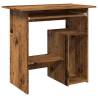 Elegant Old Wood Study Desk - 80x45x74 cm Engineered Wood