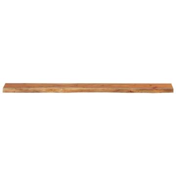 Wall Shelf 160x20x3.8 cm - Solid Acacia Wood Live Edge