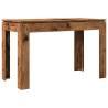 Dining Table Old Wood - Elegant Engineered Wood Design