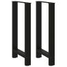  Coffee Table Legs Black 2 pcs 40x(90-91) cm Steel Colour black Size 40 x (90-91) cm Quantity in Package 2 Number of 1 