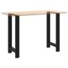 Black Coffee Table Legs - Durable Steel (2 pcs) | HipoMarket UK