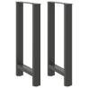  Coffee Table Legs Anthracite 2 pcs 40x(90-91) cm Steel Colour anthracite Size 40 x (90-91) cm Quantity in Package 2 Number of 1 