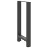 Coffee Table Legs Anthracite Steel - 2 pcs | Hipomarket UK