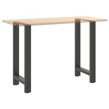 Coffee Table Legs Anthracite Steel - 2 pcs | Hipomarket UK