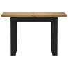 NOAIN Pine Wood Console Table with U-Shaped Legs - 120x30x75 cm