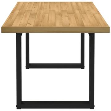 NOAIN U-Shaped Legs Solid Pine Dining Table | 160x90 cm