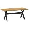  Dining Table NOAIN X-Shaped Legs 180x90x75 cm Solid Wood Pine Quantity in Package 1 Length 180 cm Shape of Legs x-shaped 