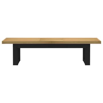 NOAIN U-Shaped Legs Dining Bench - Solid Pine 180x40x45 cm