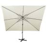 Cantilever Garden Parasol - 400x300 cm - Sand