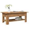  Coffee Table Artisan Oak 102x55x42 cm Engineered Wood Colour artisan oak Size 102 x 55 x 42 cm Quantity in Package 1 