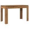 Artisan Oak Dining Table 120x60 cm - Elegant & Minimalist