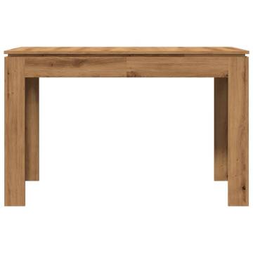 Artisan Oak Dining Table 120x60 cm - Elegant & Minimalist