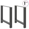  Coffee Table Legs Anthracite 2 pcs 70x(72-73) cm Steel Colour anthracite Size 70 x (72-73) cm Quantity in Package 2 Number of 1 