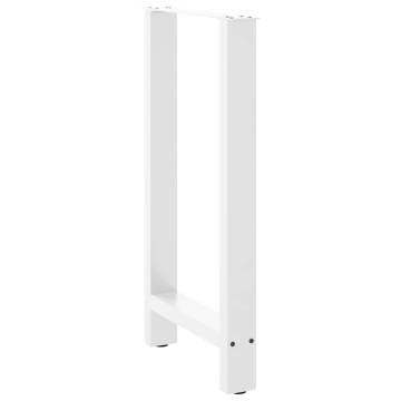 White Coffee Table Legs 40x(90-91) cm - Durable & Modern Design