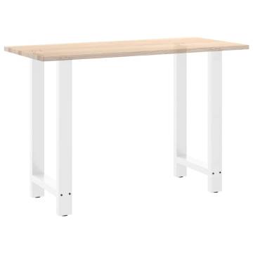 White Coffee Table Legs 40x(90-91) cm - Durable & Modern Design