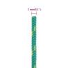 Boat Rope Green 2mm 250m Polypropylene - Durable & Versatile