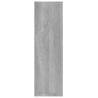 Grey Sonoma Wall Shelves - 2 pcs | Durable Engineered Wood