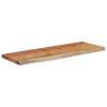 Wall Shelf 70x30 cm - Solid Wood Acacia Live Edge Design