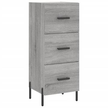 Highboard Grey Sonoma - Stylish Engineered Wood Storage