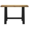 NOAIN Console Table with A-Shaped Legs - Solid Pine Wood