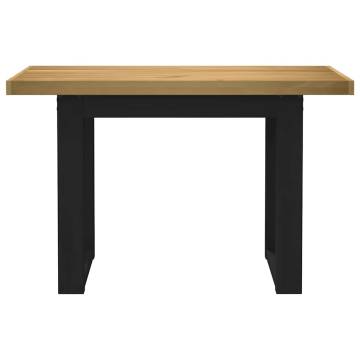 NOAIN U-Shaped Solid Wood Desk - Durable & Stylish 120x50 cm