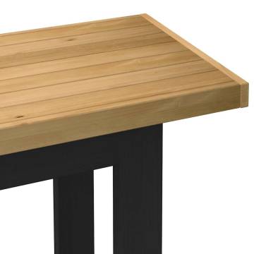 NOAIN U-Shaped Solid Wood Desk - Durable & Stylish 120x50 cm