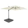  Garden Parasol with Portable Base Sand Colour sand Size 3 x 4 m Quantity in Package 1 