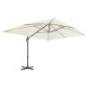 Garden Parasol with Portable Base Sand - UV Resistant & Versatile