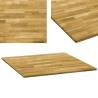  Table Top Solid Oak Wood Square 23 mm 70x70 cm Size 23 mm/70 x 70 cm Quantity in Package 1 