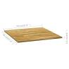 Solid Oak Wood Table Top 70x70 cm - Rustic Charm | Hipomarket