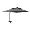 Cantilever Garden Parasol Anthracite 400x300 cm - HipoMarket