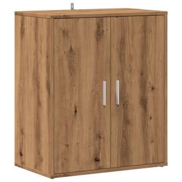 Shoe Cabinet Artisan Oak - Stylish & Practical Storage Solution