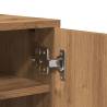 Shoe Cabinet Artisan Oak - Stylish & Practical Storage Solution