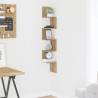 Wall Corner Shelf Artisan Oak 20x20x127.5 cm | Hipomarket