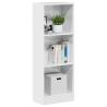  Bookcase High Gloss White 40x24x109 cm Engineered Wood Colour high gloss white Quantity in Package 1 Height 109 cm Width 40 cm 