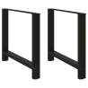  Coffee Table Legs Black 2 pcs 100x(72-73) cm Steel Colour black Size 100 x (72-73) cm Quantity in Package 2 Number of 1 