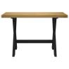 NOAIN X-Shaped Pine Wood Desk | 120x50x75 cm | Hipomarket