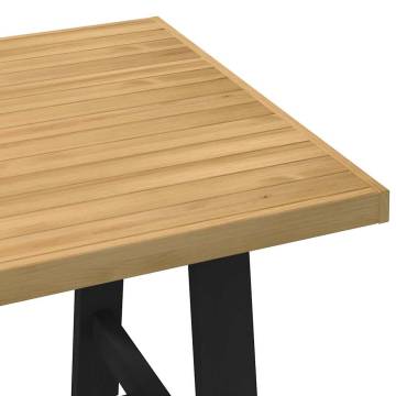 NOAIN A-Shaped Legs Dining Table | Solid Pine Wood 160x90cm