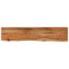 Solid Wood Acacia Live Edge Table Top - 160x30cm