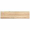 Stair Treads 2 pcs Untreated Solid Oak - Natural Elegance